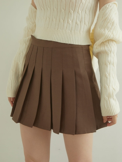 High waist pleats XJ[g